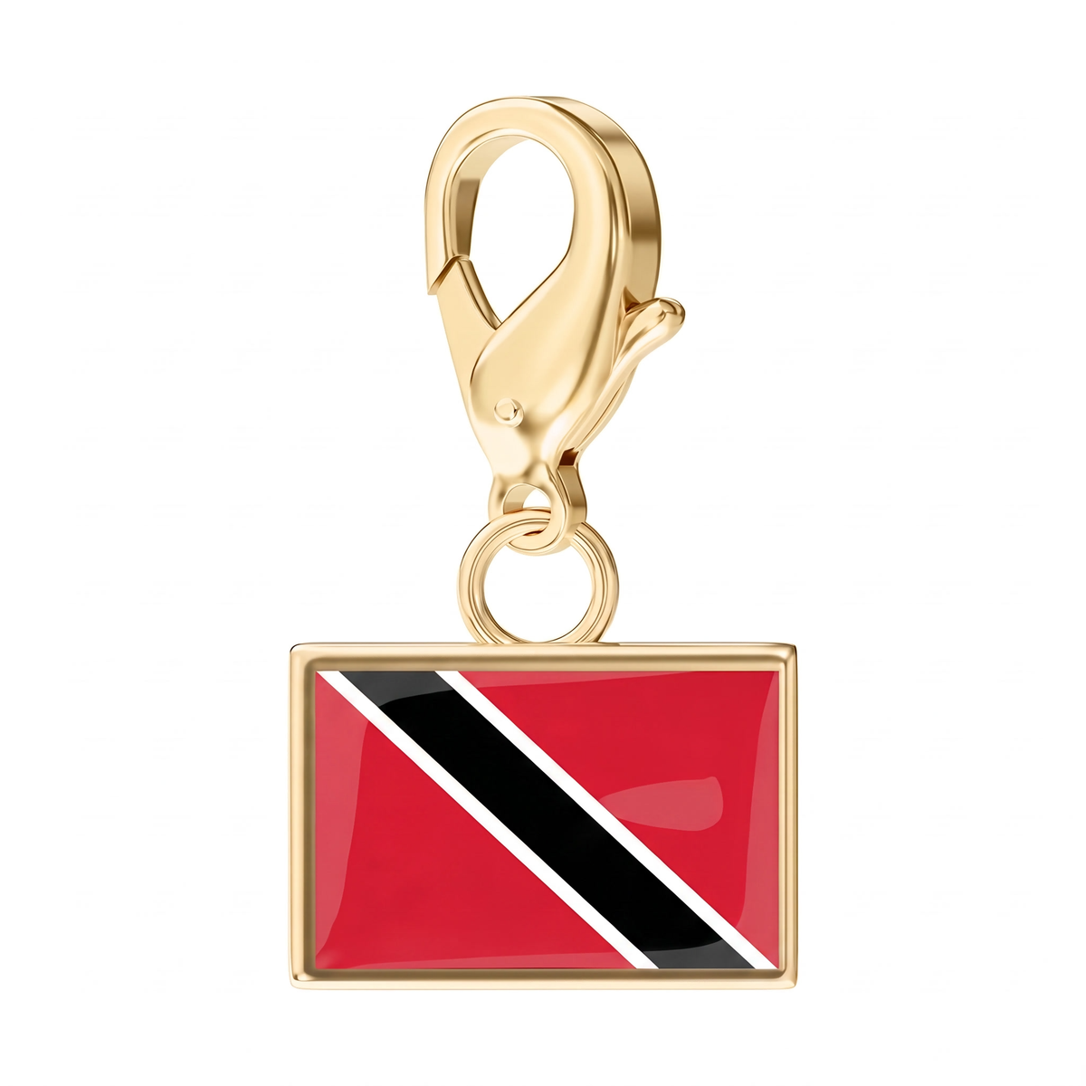 EveryPlace - 18K Gold Plated Flag Charms