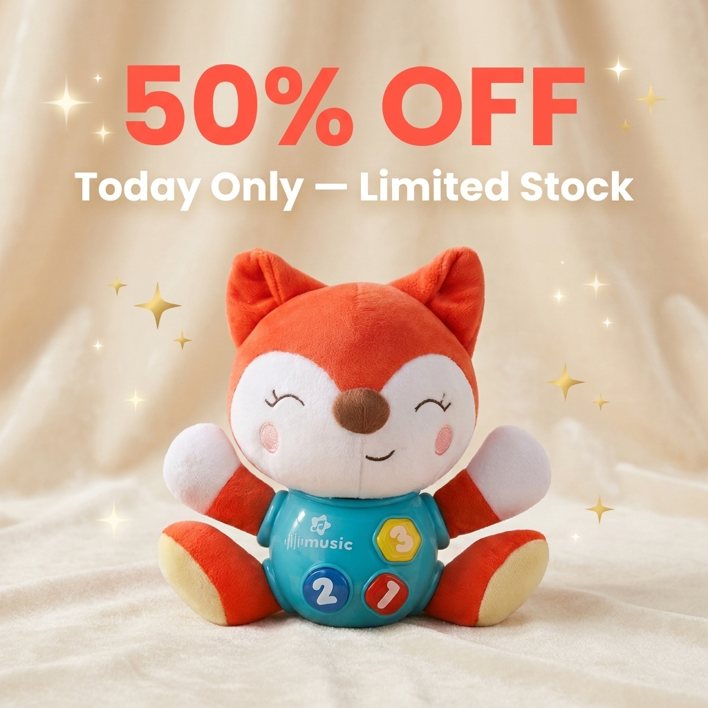 Foxy Tunes™ - Musical Plush Toy