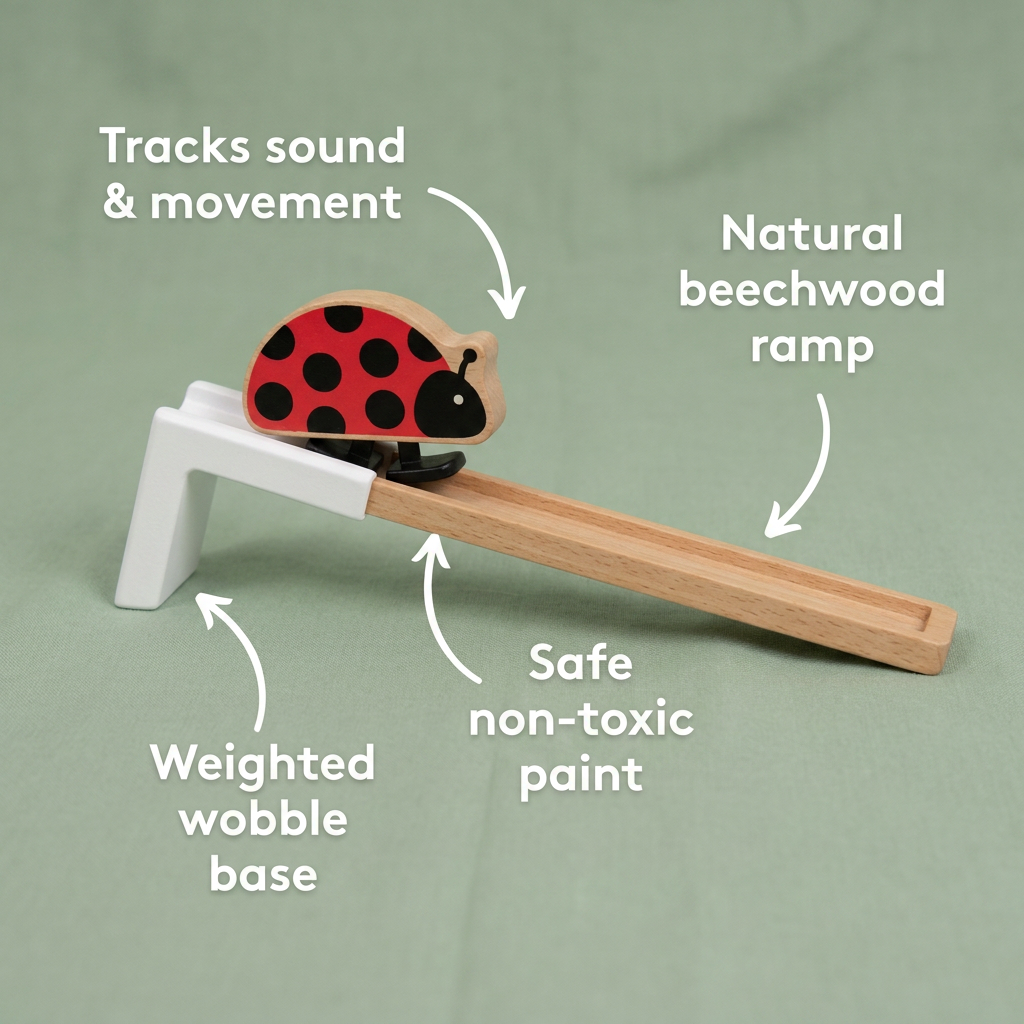 WobbleBug™ - Rocking Ladybug Kids Toy