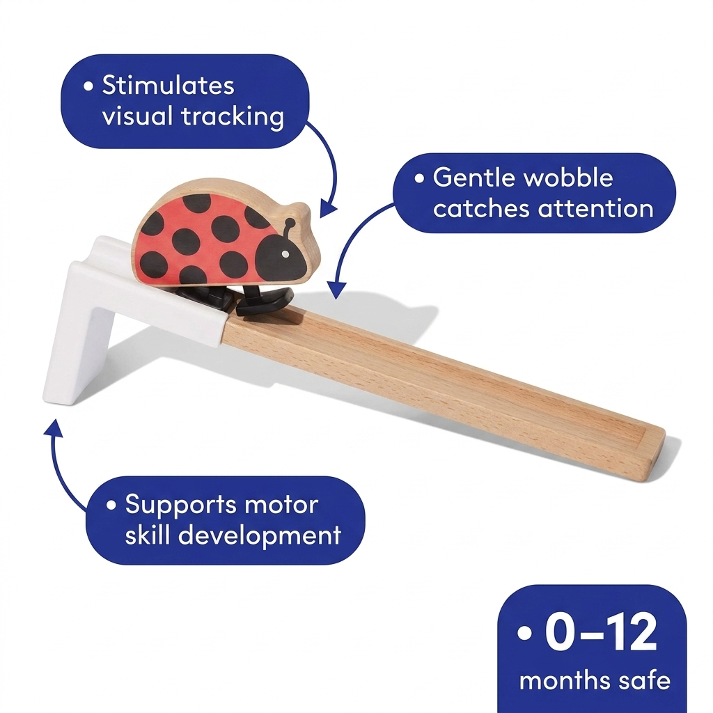 WobbleBug™ - Rocking Ladybug Kids Toy