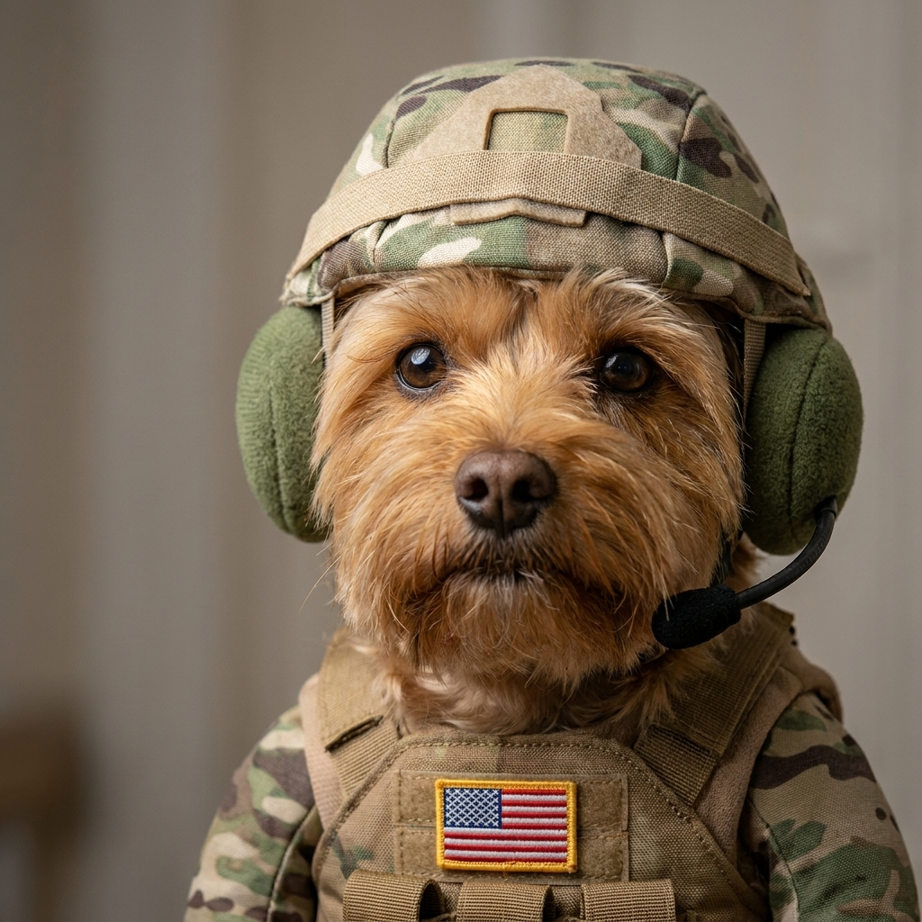 BarkOps™ - Military Dog Outfit
