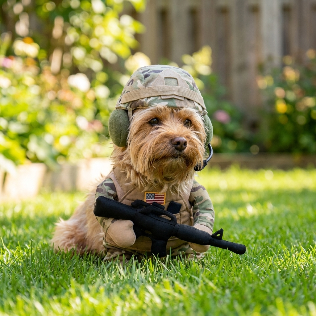 BarkOps™ - Military Dog Outfit