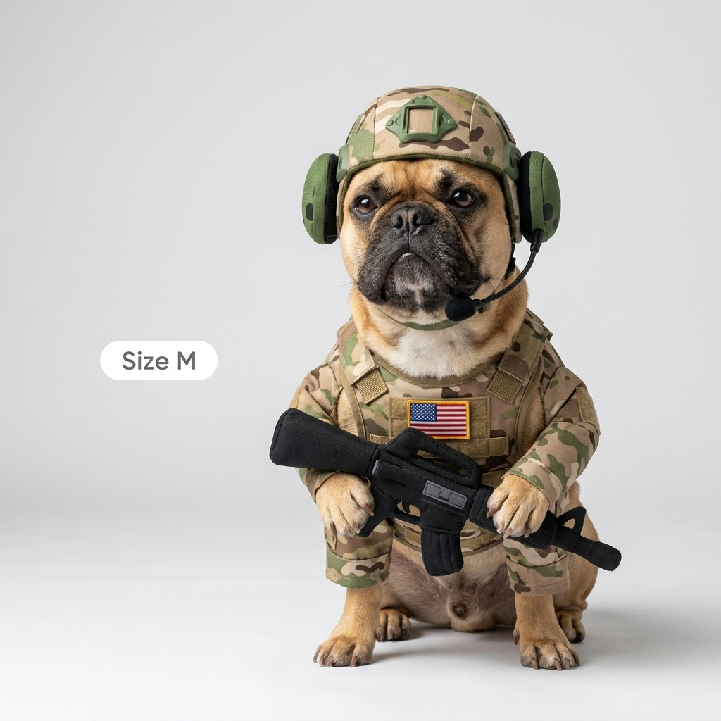 BarkOps™ - Military Dog Outfit