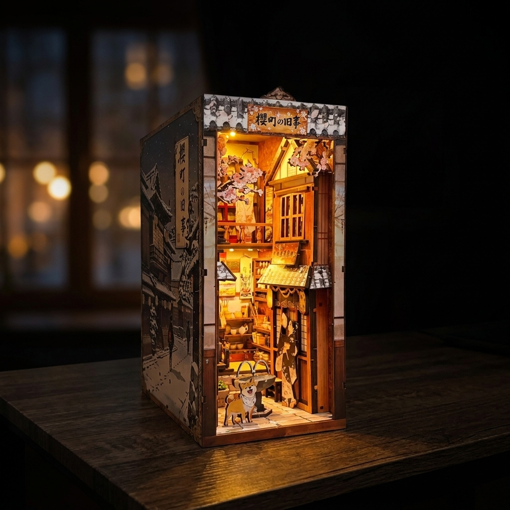 NookCraft™ - Japenese Style Book Nook Kit
