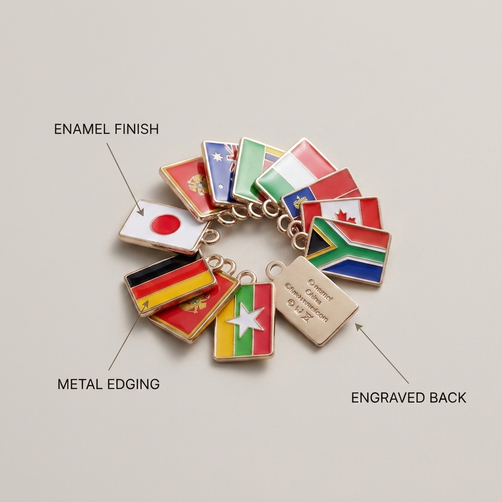 EveryPlace™ - Bucketlist Keychain Charm